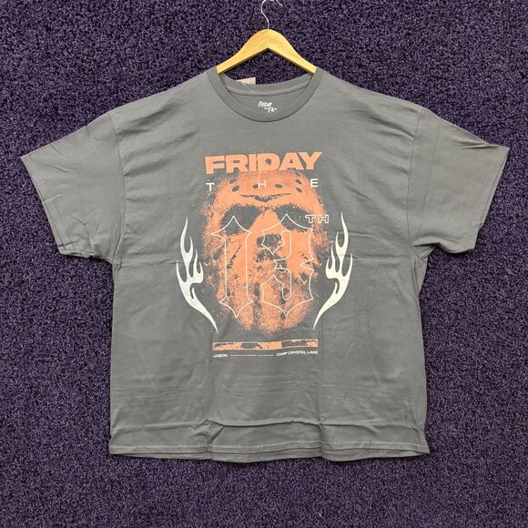 Friday the 13th Jason Mask Horror T-Shirt Size 3XL - Picture 1 of 4